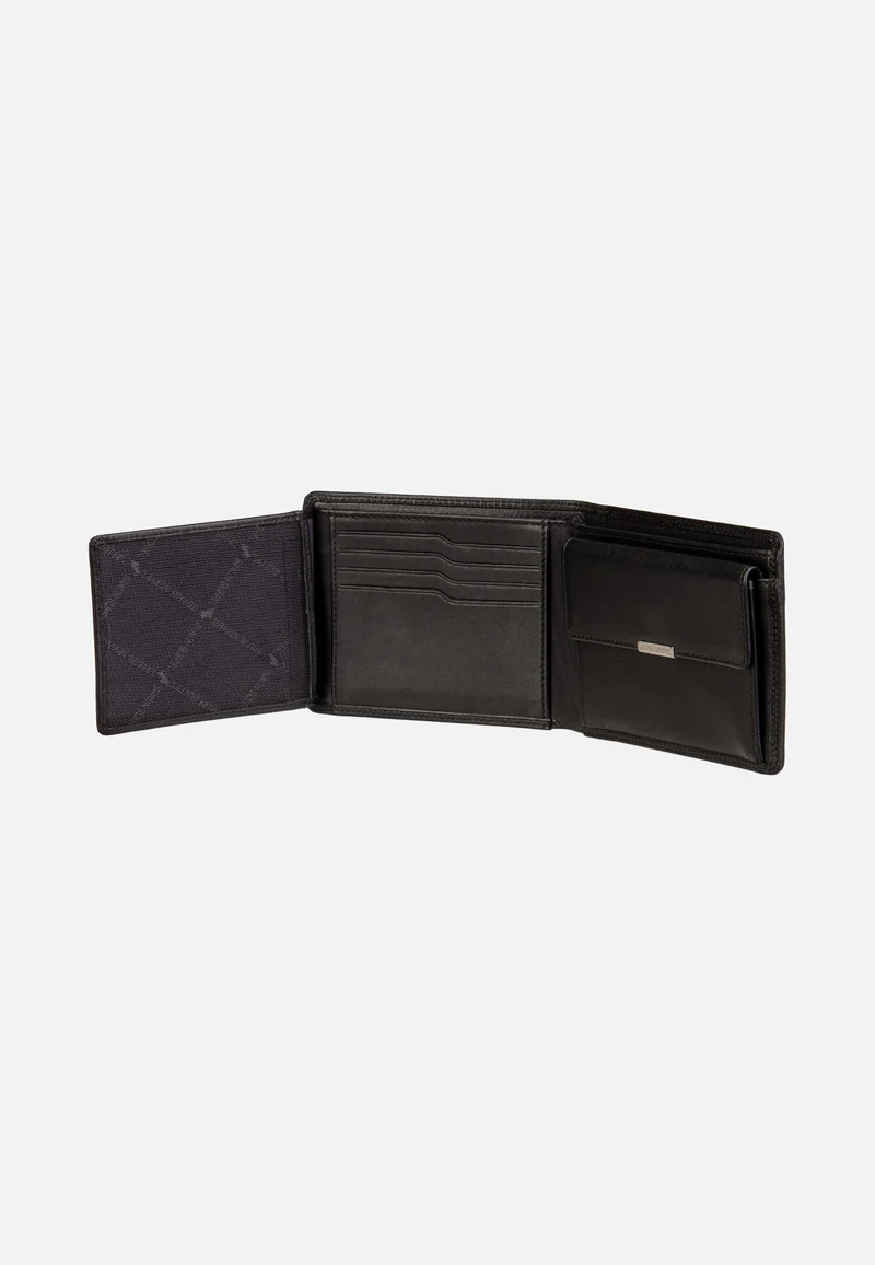 Golf RFID Coin Wallet 8Cs Black - Portemonnaie