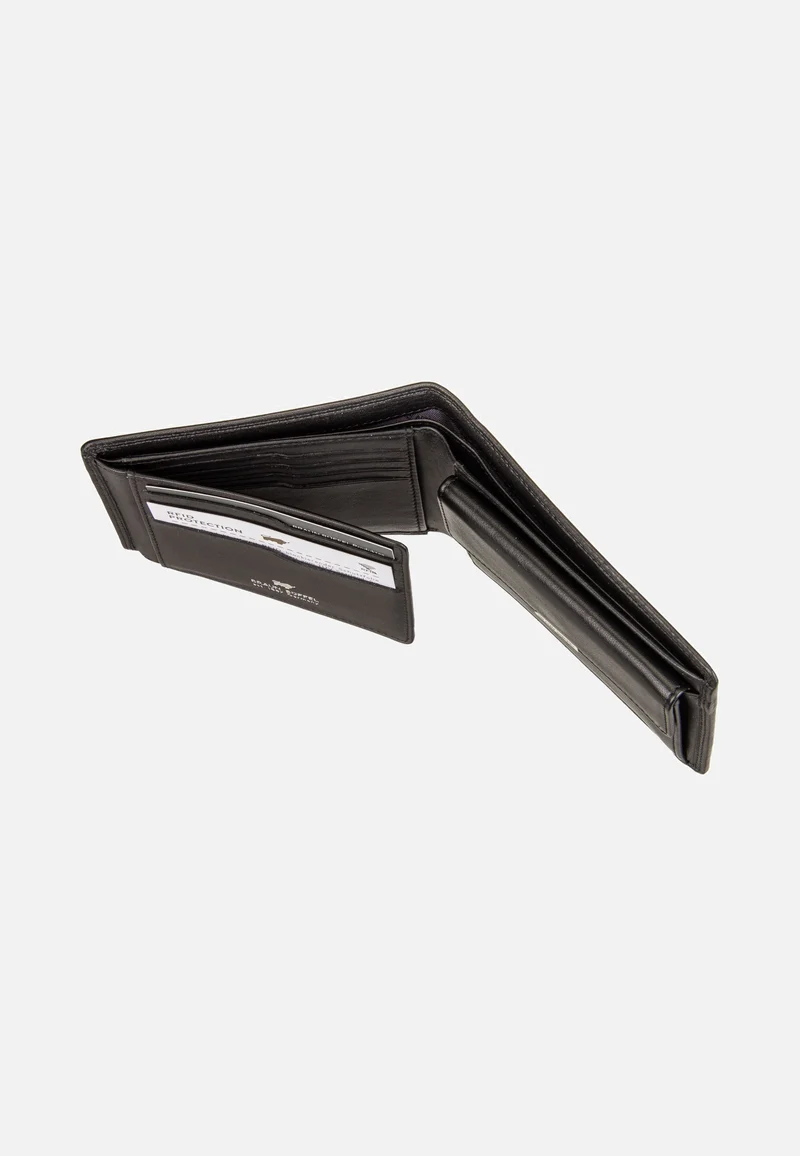 Golf RFID Coin Wallet 8Cs Black - Portemonnaie
