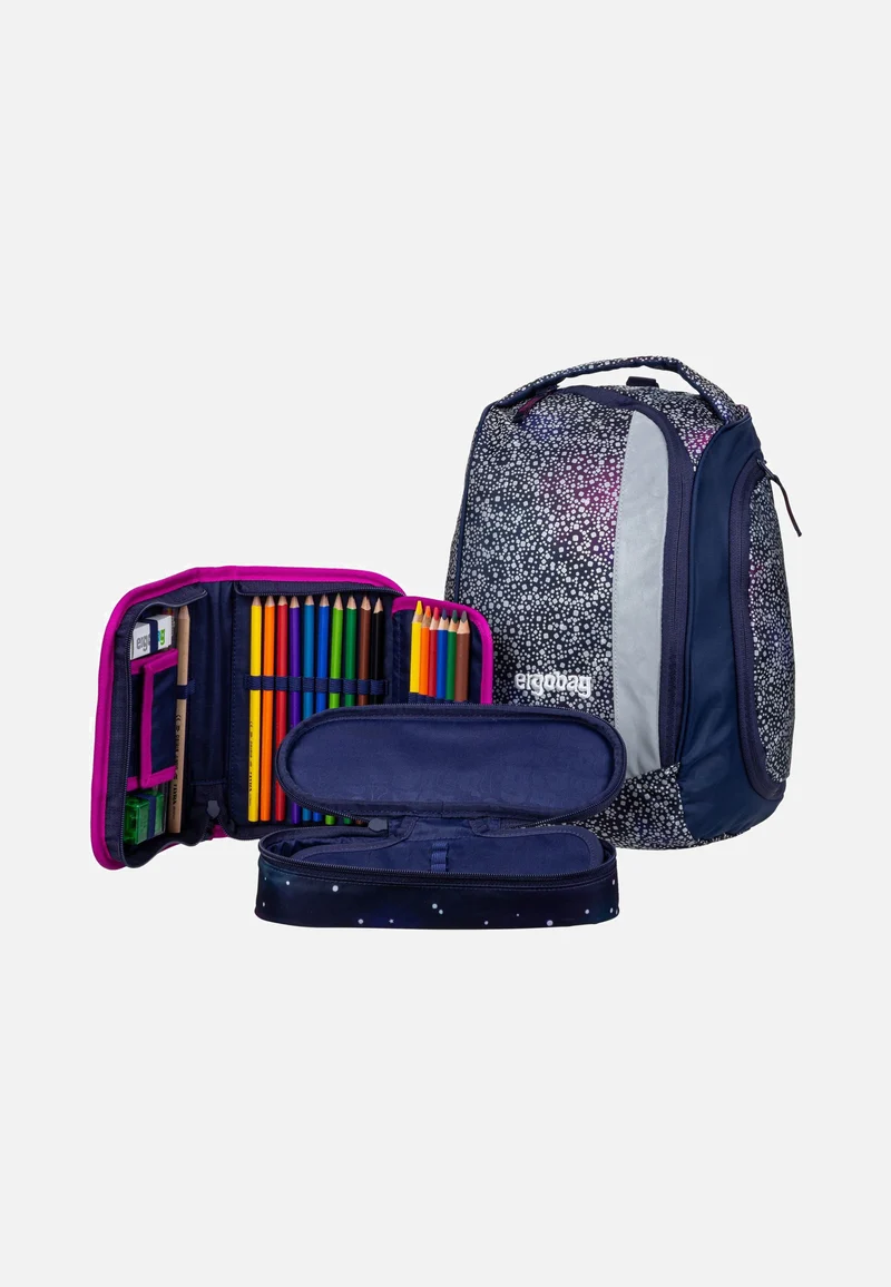 pack Set GLOW Bärlaxy - Schulranzen