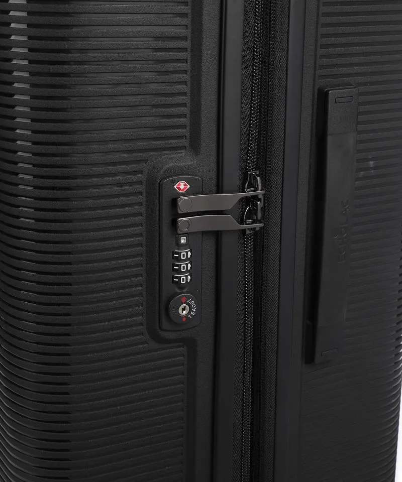 Echolac Forza L 4-Rollen Trolley volcanic black
