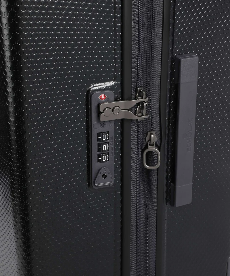 Echolac Logic Pro L 4-Rollen Trolley black metallic