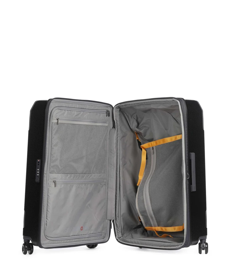 Echolac Logic Pro L 4-Rollen Trolley black metallic