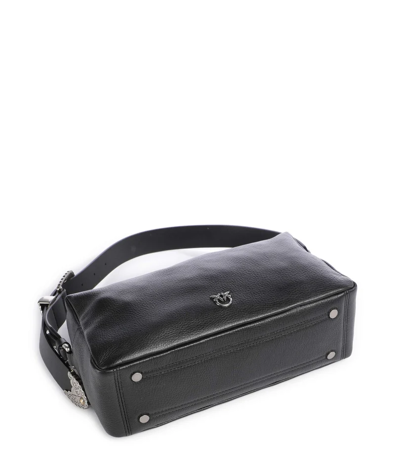 Pinko Schultertasche nero/old silver
