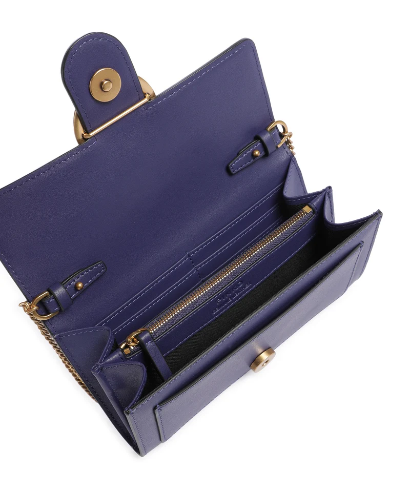 Pinko Love One Geldbörse viola/antique gold