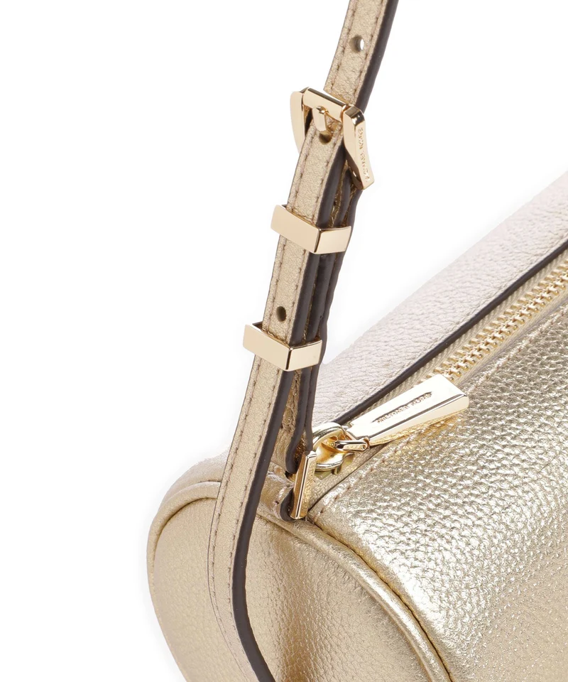 Michael Kors Izzy Small Schultertasche pale gold