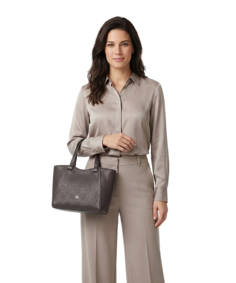 Aigner Pura S Handtasche soil brown
