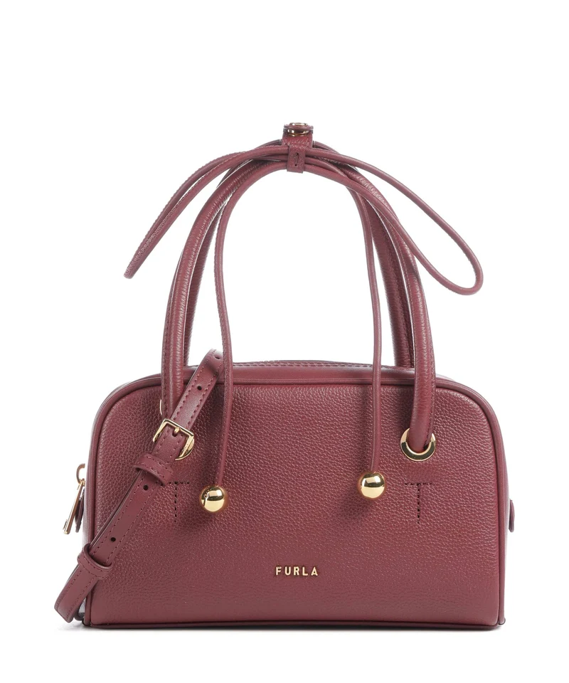 Furla Poppy Mini Handtasche red apple