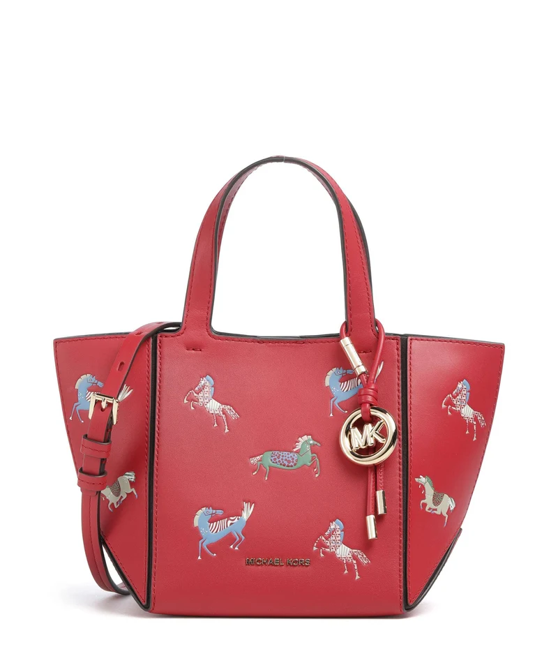 Michael Kors Jordi Small Handtasche crimson