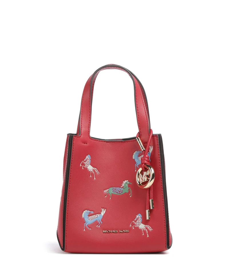 Michael Kors Jordi Small Handtasche crimson