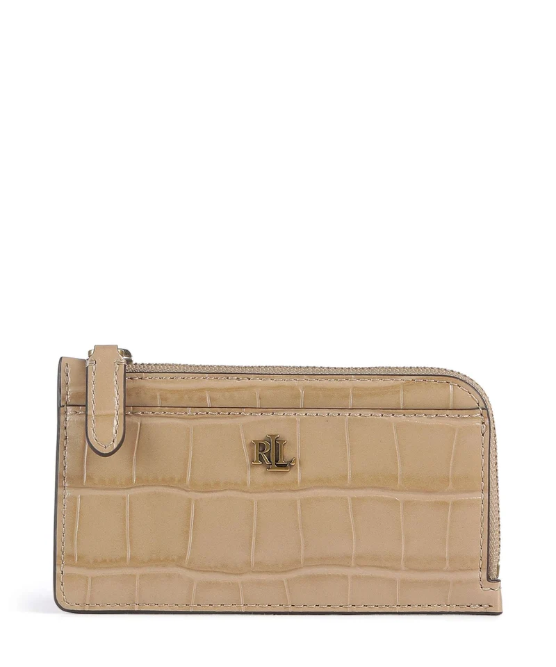 Lauren Ralph Lauren Small Kreditkartenetui tan