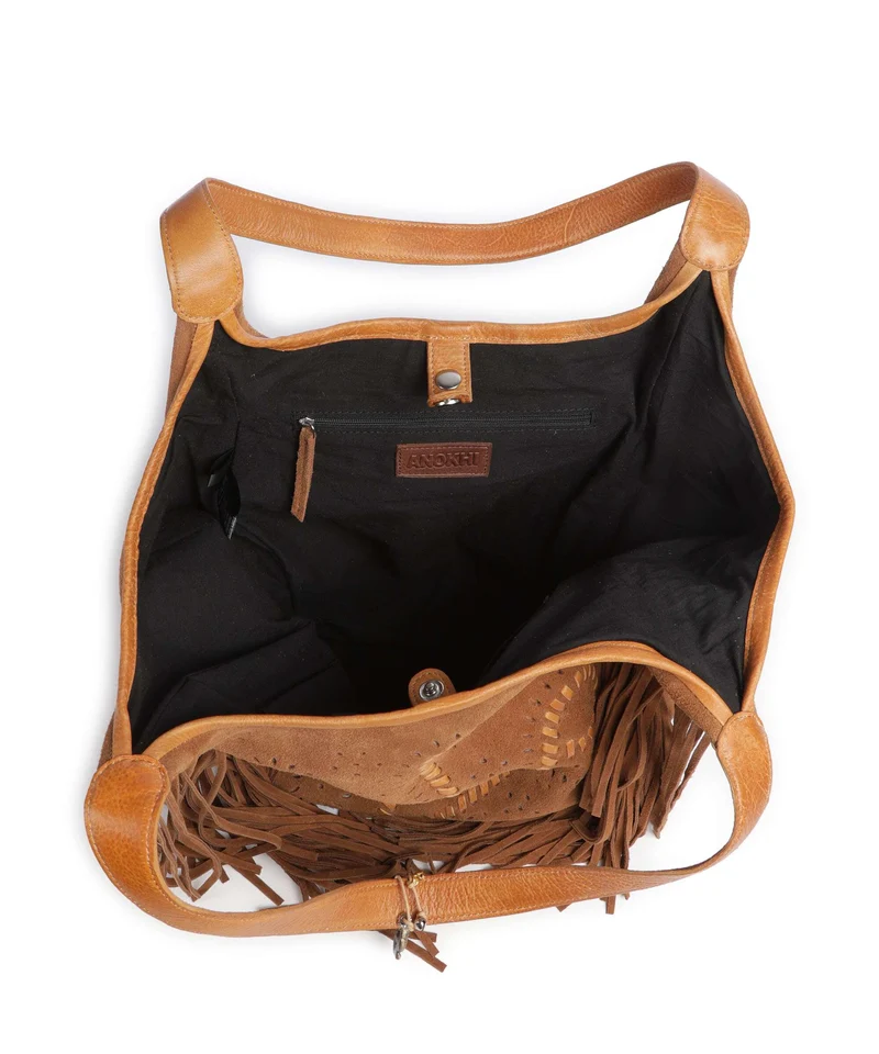 Anokhi Beuteltasche tan