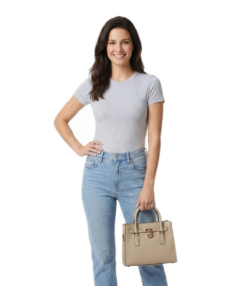 Michael Kors Hamilton Moderne Small Handtasche khaki