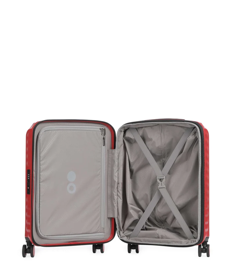 Echolac Oxygen S 4-Rollen Trolley iconic red