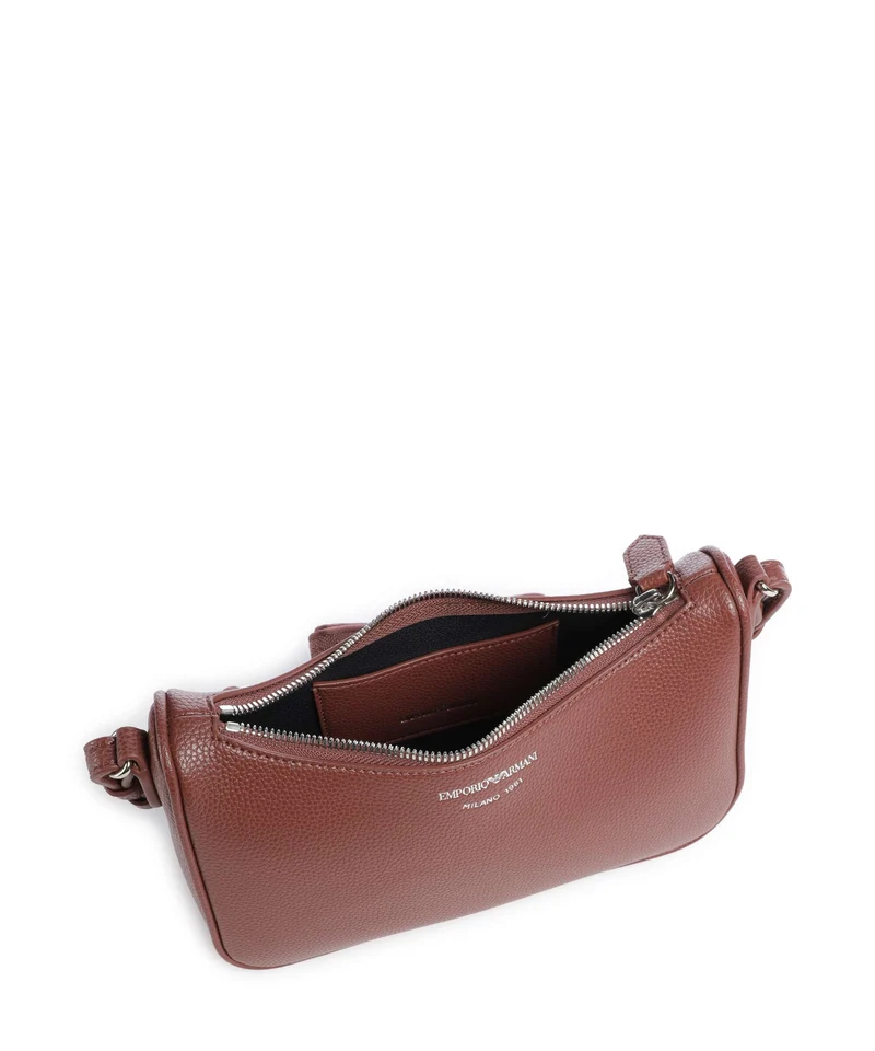 Emporio Armani Lilly Schultertasche gianduia/navy