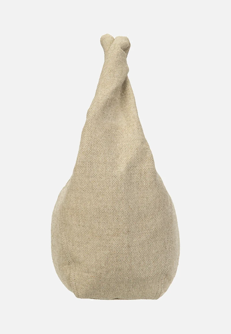 Farrah II Hobo M Heavy Canvas Washed Beige - Hobo Bag
