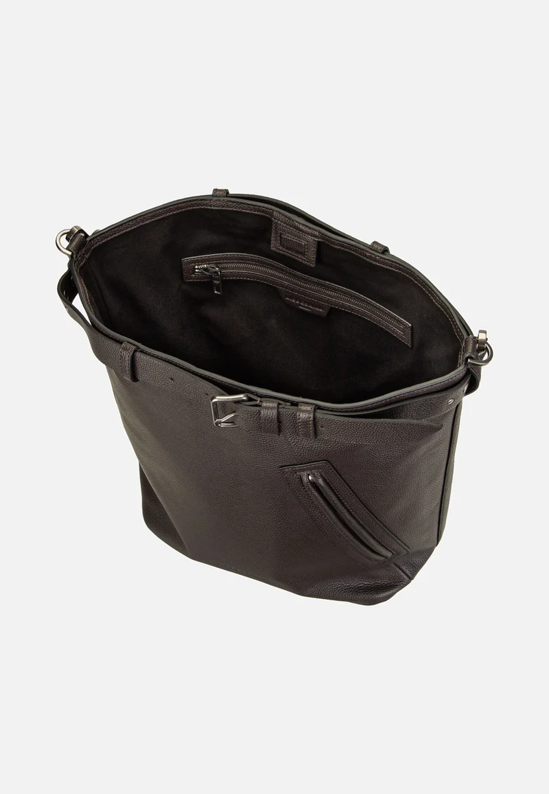 Zita Hobo L Small Pebble Deep Soil - Hobo Bag