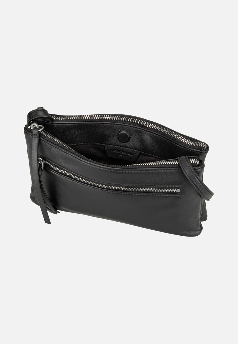 Zena S Indian Sheep Double Black - Crossbody Bag