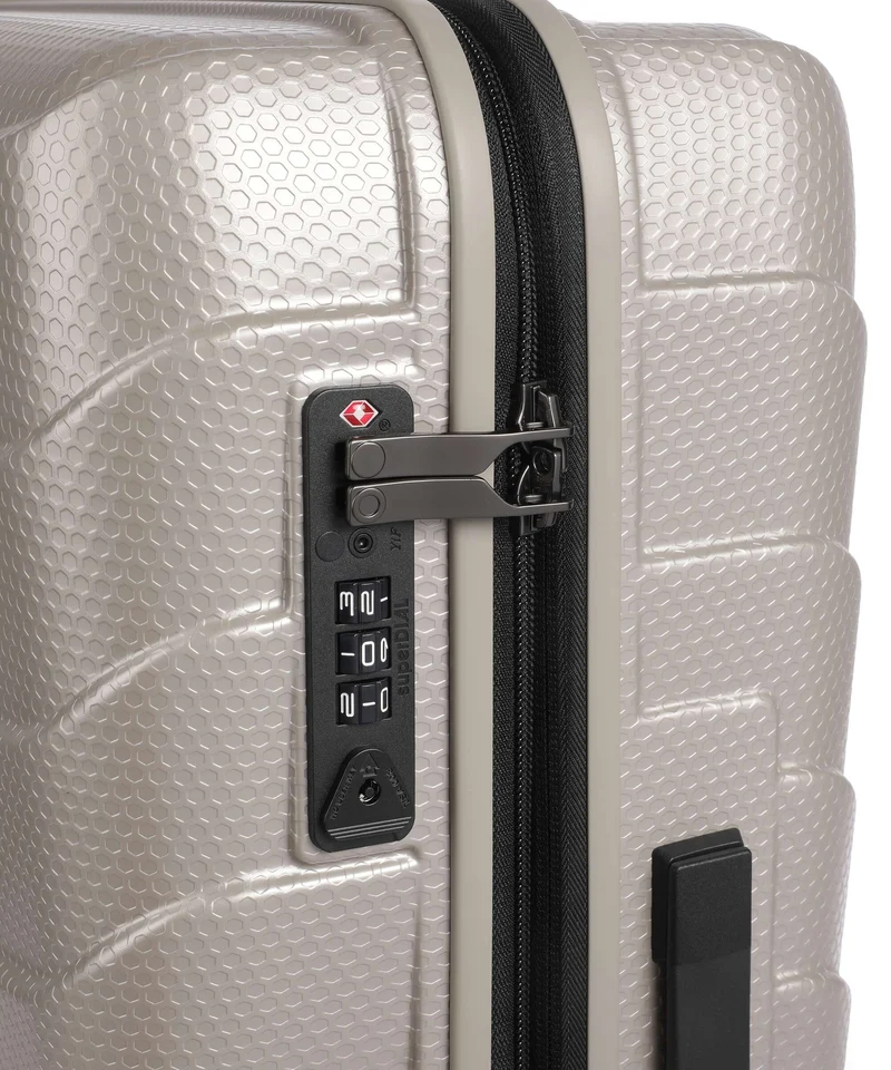 Echolac EXO M 4-Rollen Trolley champagne