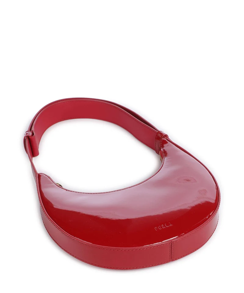 Furla Delizia Mini Schultertasche rosso