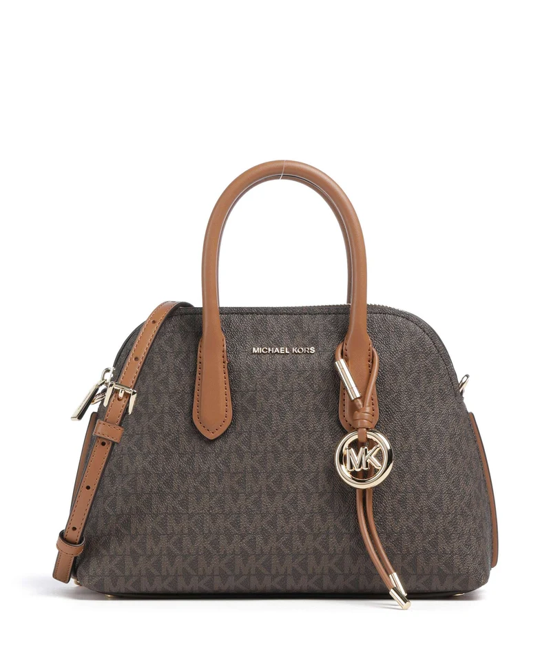 Michael Kors Freddie Medium Handtasche brown/acorn