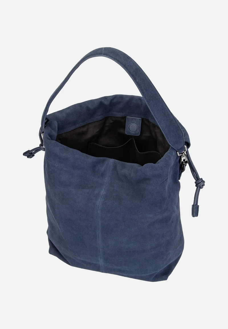 Lya II Hobo M Hydro Suede Peacoat - Bucket Bag