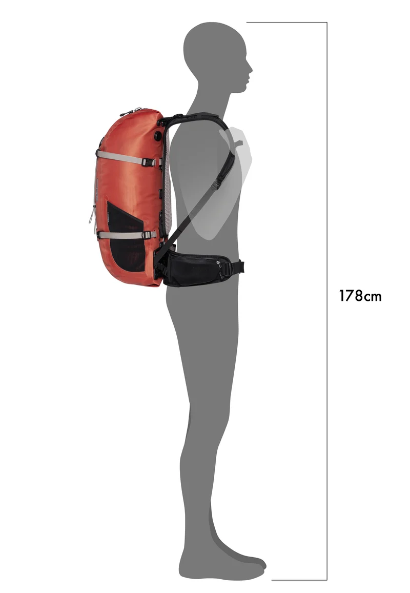 Atrack Bike 25 Rooibos - Fahrradrucksack