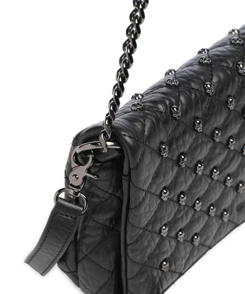 The Kooples Heritage Small Schultertasche black