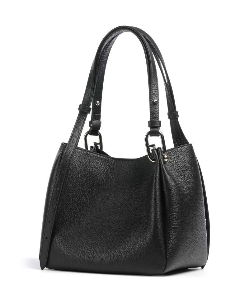 Furla Nuvola M Beuteltasche nero
