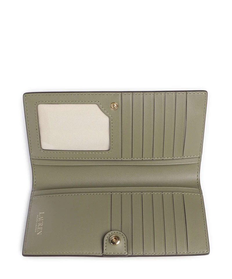 Lauren Ralph Lauren Medium Geldbörse sage green