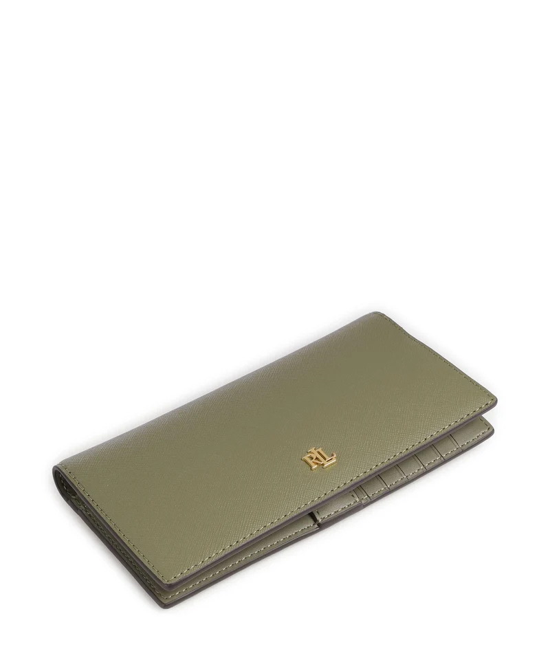 Lauren Ralph Lauren Medium Geldbörse sage green