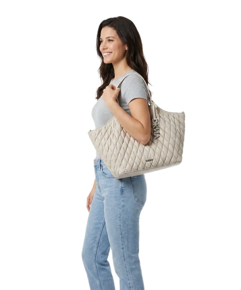 DKNY Paula Medium Shopper light taupe