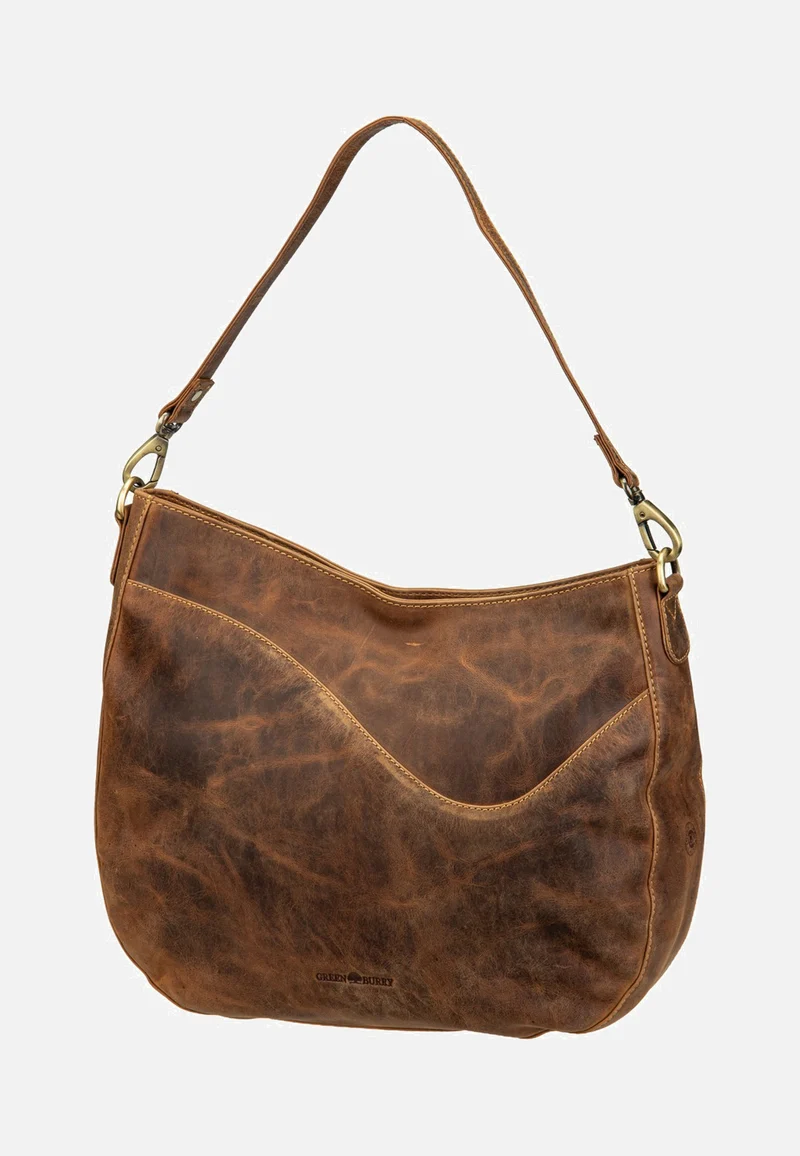 Vintage Wave Hobo Sattelbraun - Hobo Bag