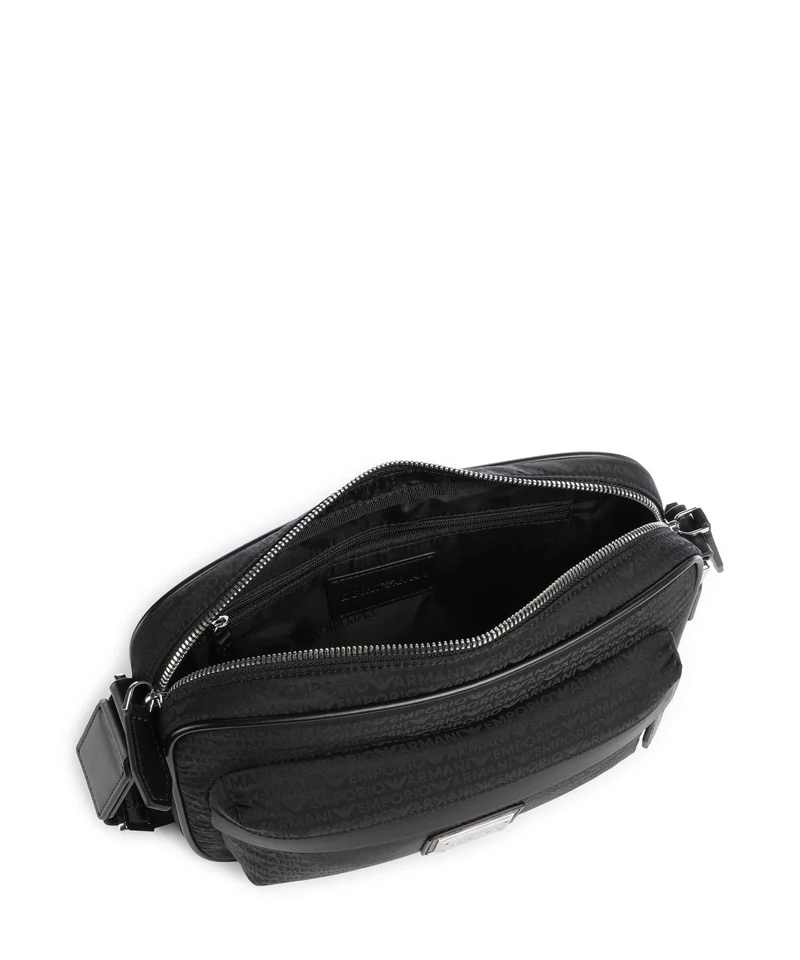 Emporio Armani Monogram Umhängetasche black beauty