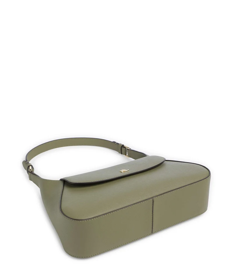 Lauren Ralph Lauren Schylar Medium Schultertasche sage green