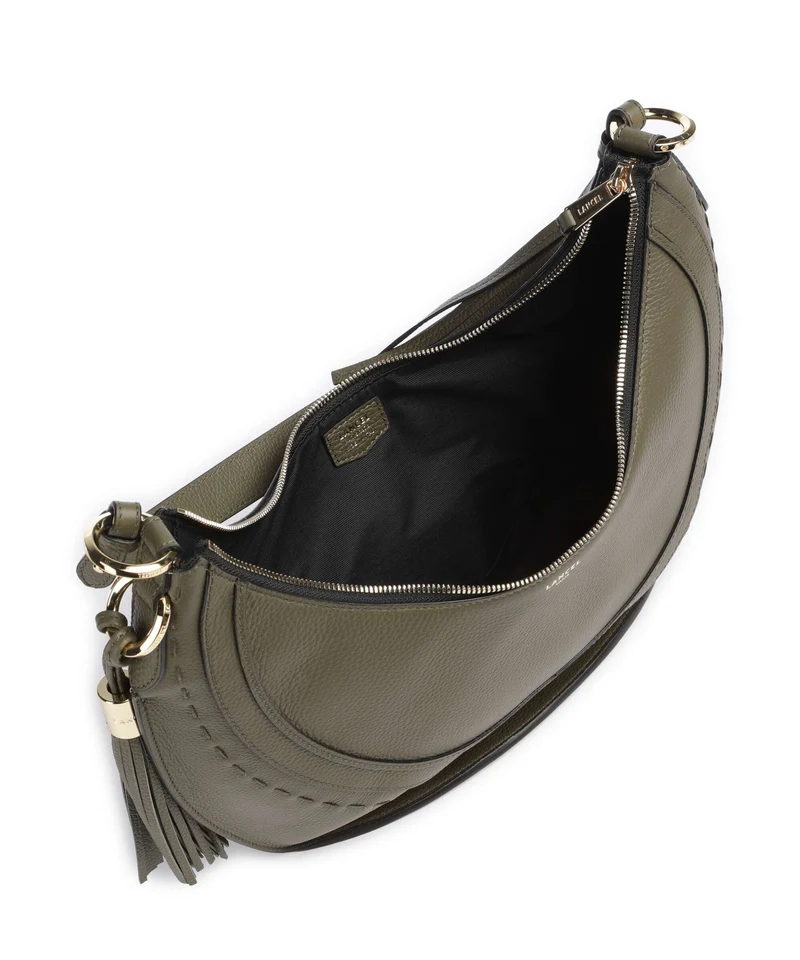 Lancel Hobohème M Beuteltasche dark khaki
