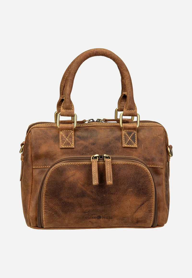 Vintage Umhängetasche 1445 Sattelbraun - Tote Bag