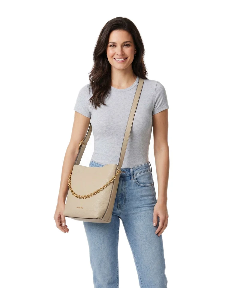 Michael Kors Nolita Small Beuteltasche khaki