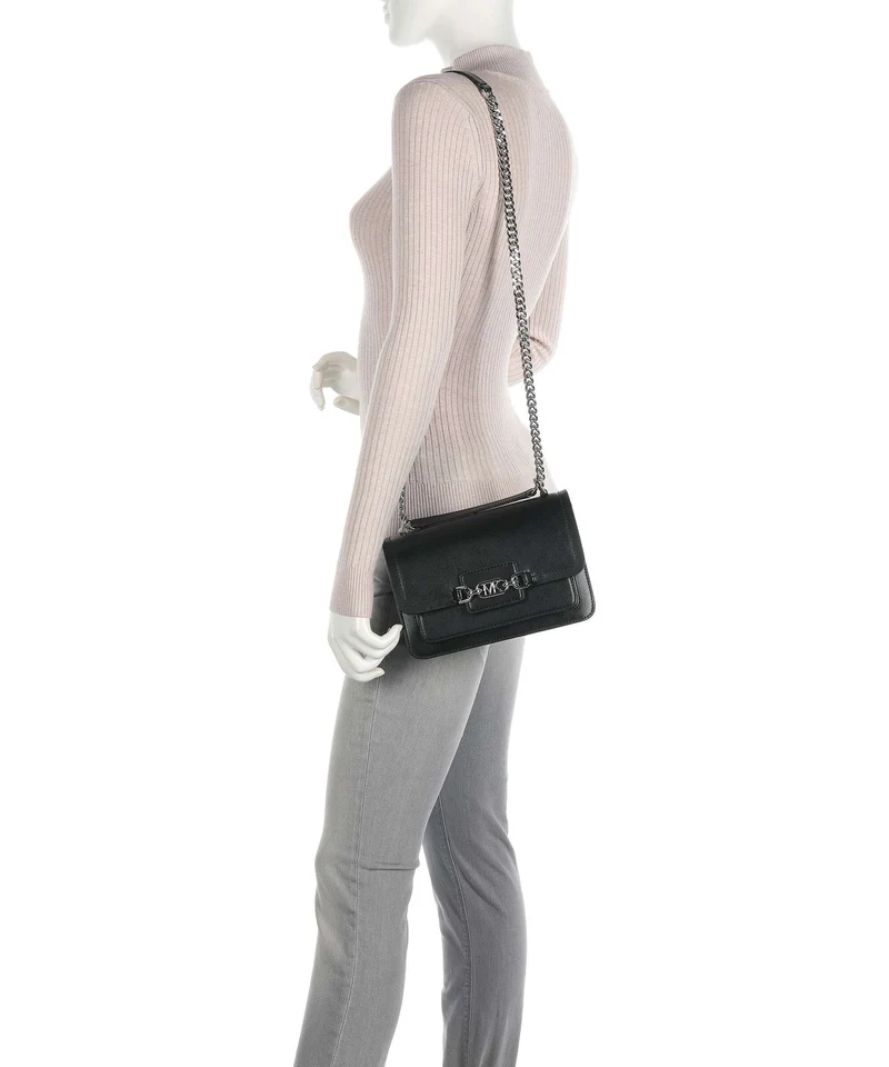 Michael Kors Heather Schultertasche black