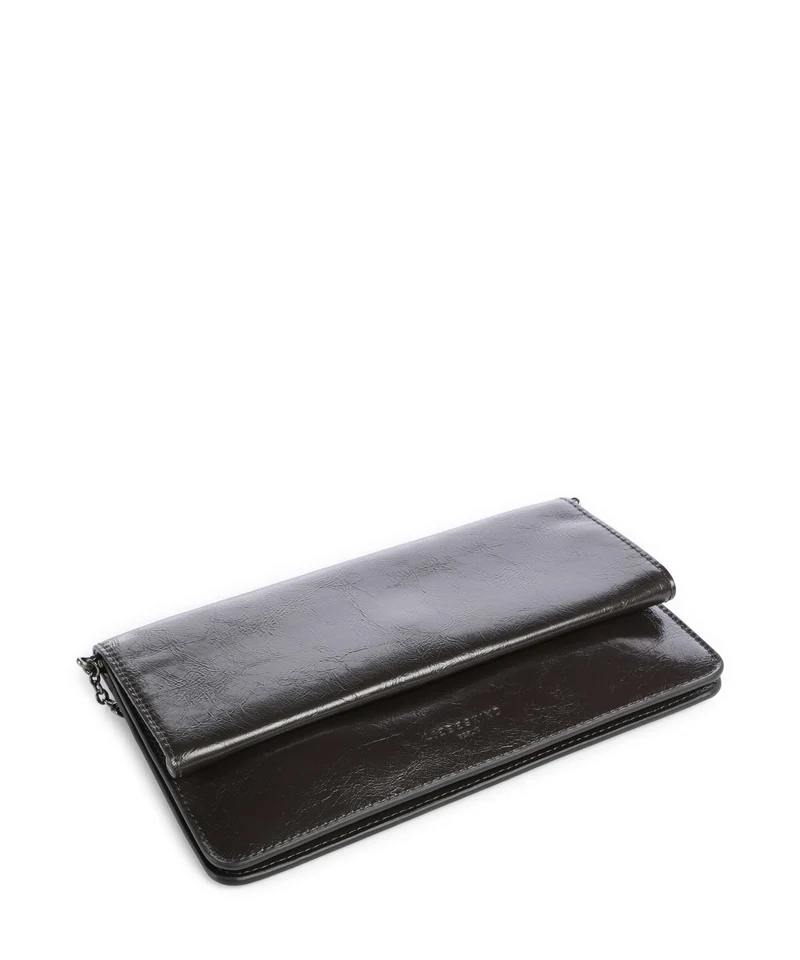 Liebeskind Audrey Recycled Lack Distressed S Umhängetasche deep soil
