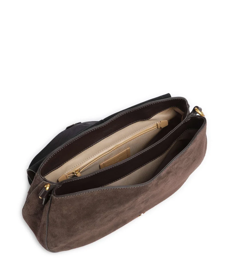 Gianni Chiarini Helena Round Schultertasche moka