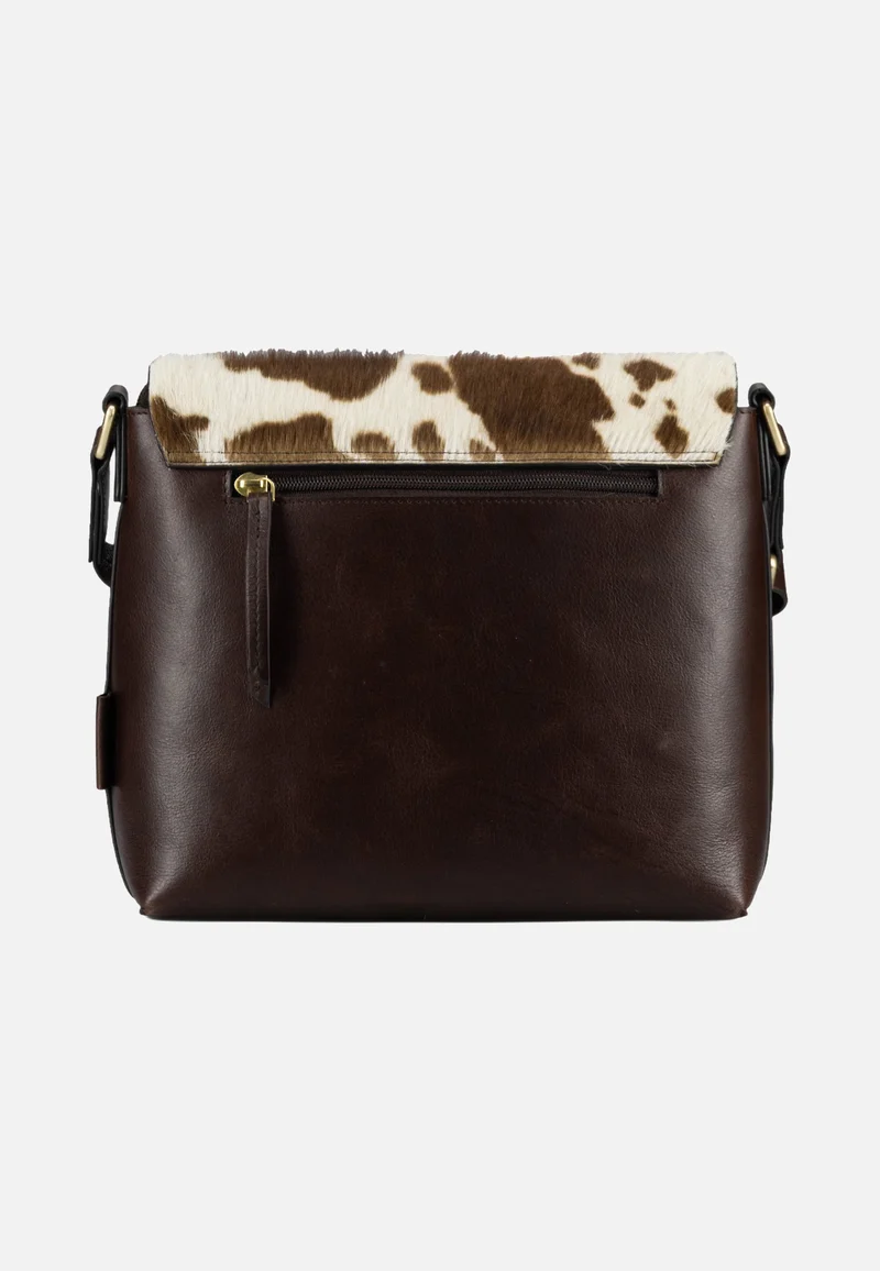 Furry Cow Shoulder Bag M 3125 Brown - Crossbody Bag