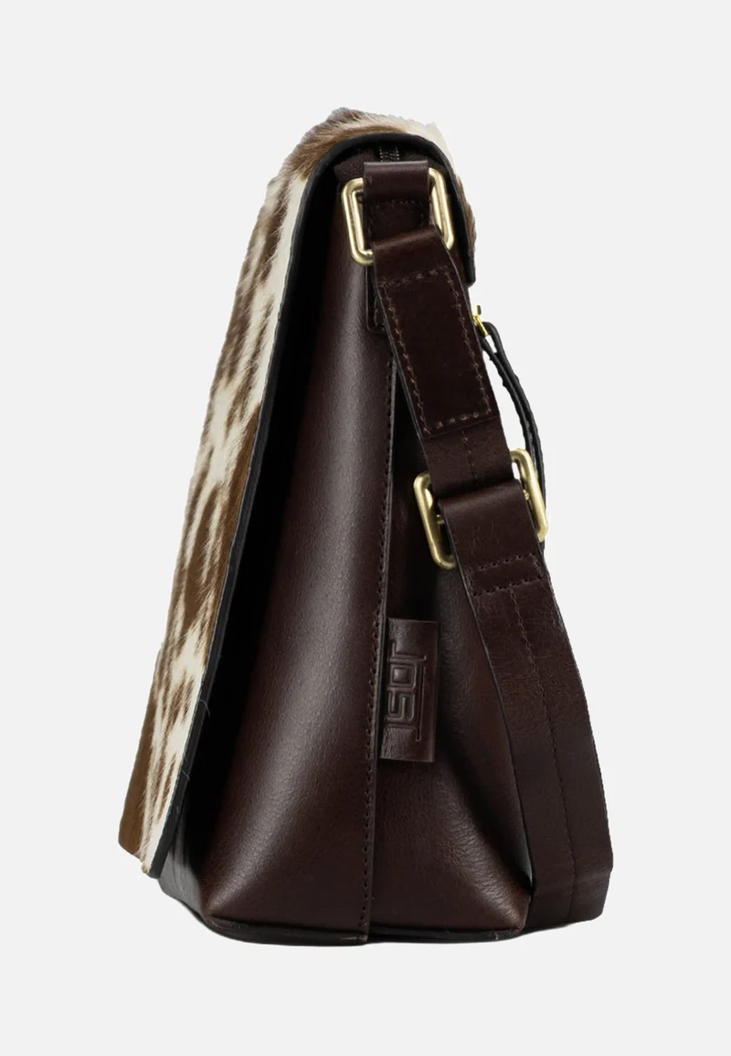 Furry Cow Shoulder Bag M 3125 Brown - Crossbody Bag