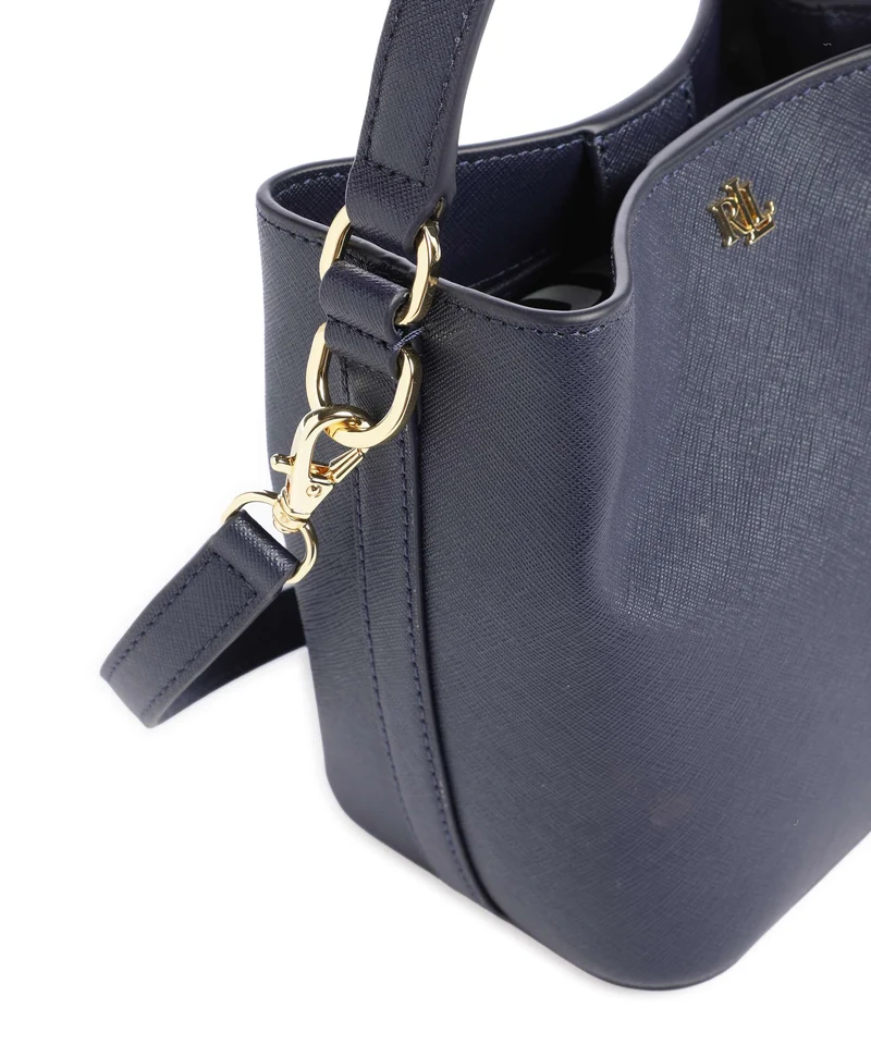 Lauren Ralph Lauren Reese Small Bucket Handtasche refined navy