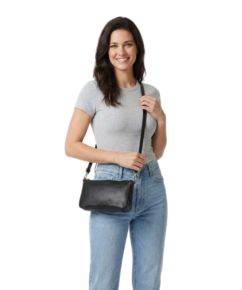Liebeskind Ryker Soft Nappa S Schultertasche black