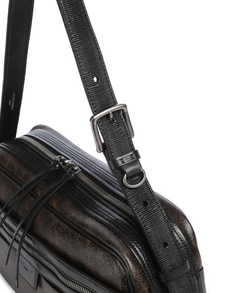 Liebeskind Juno Vintage PU M Schultertasche deep soil