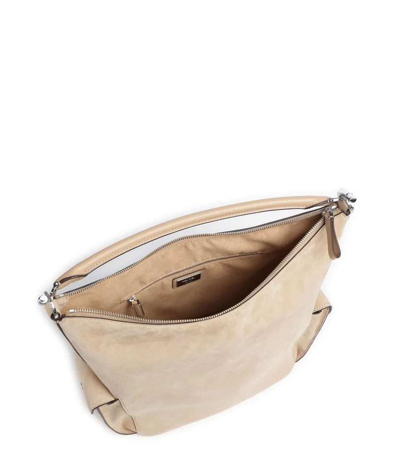 Lauren Ralph Lauren Blaike Large Beuteltasche tan