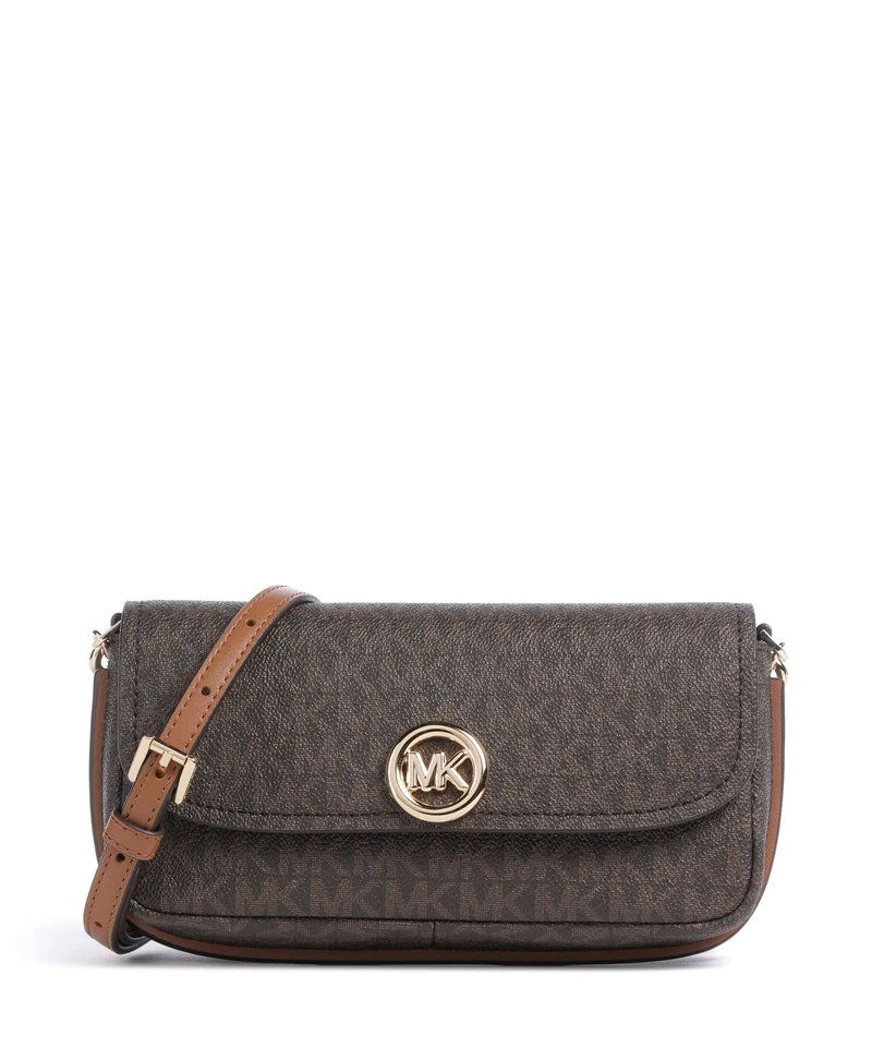 Michael Kors Nolita Small Umhängetasche brown/acorn