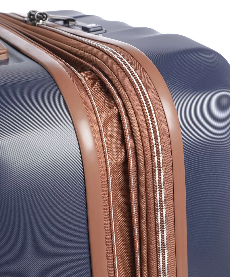 Delsey Paris Carrousel 2 4-Rollen Trolley blue