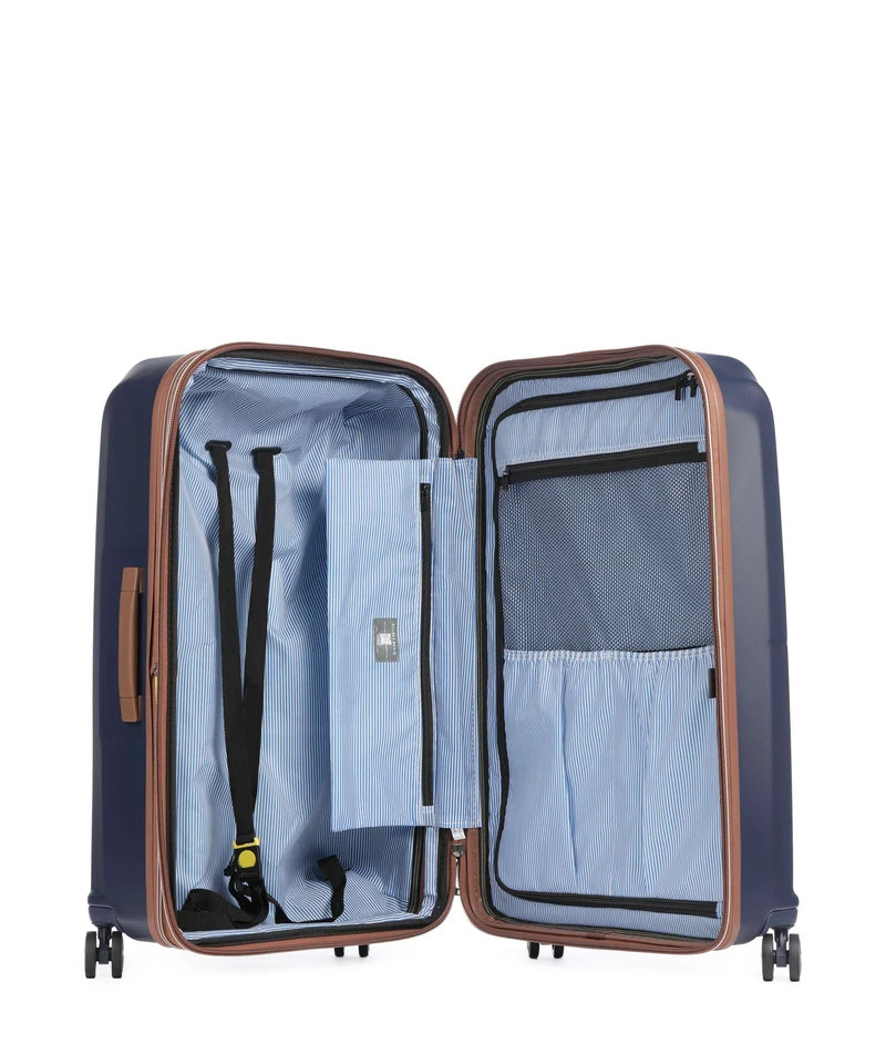 Delsey Paris Carrousel 2 4-Rollen Trolley blue