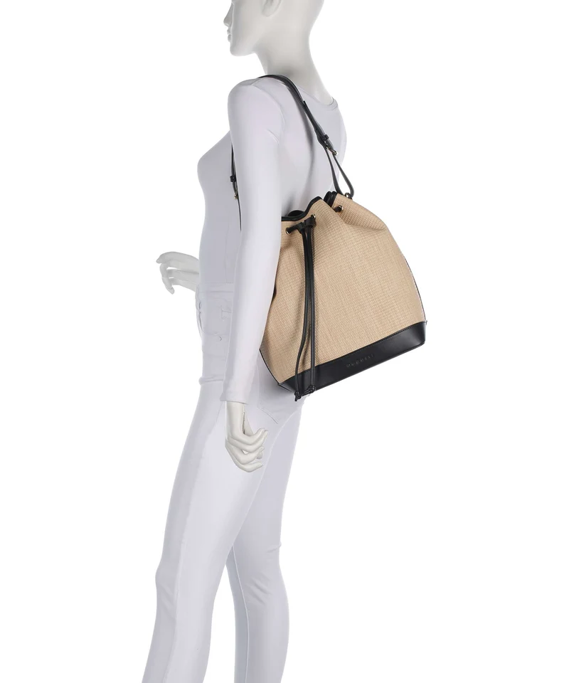 Bugatti Isa Bucket Handtasche beige